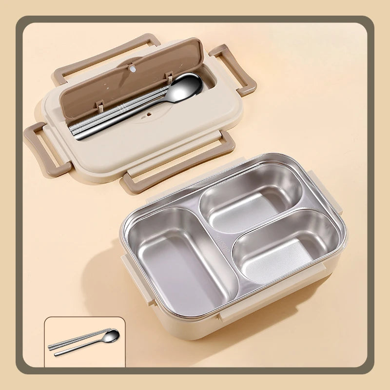 New 316L stainless steel lunch box for kids, insulated, portable, bento lunch box, large-capacity food container