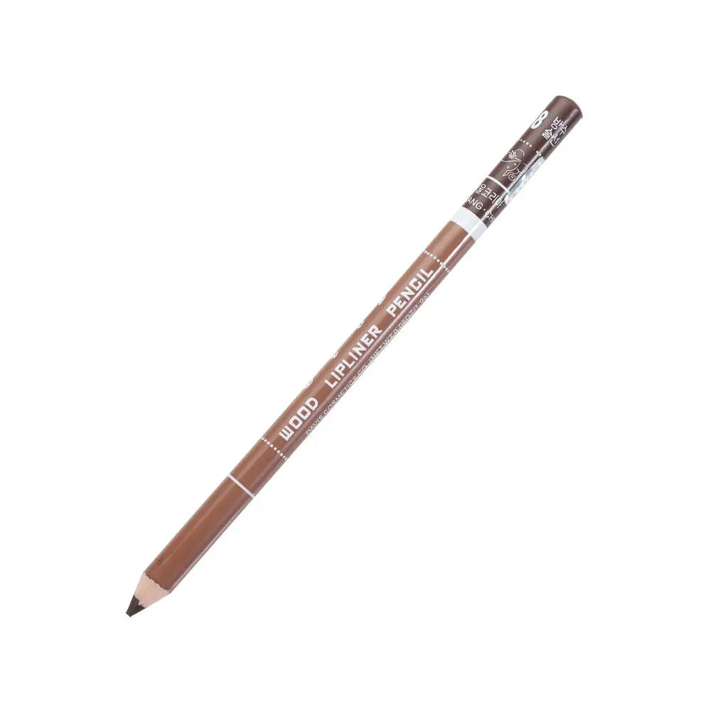 1PC Professional Wood Lip liner Pen Waterproof Lipstick Pencil Contour Matte Lady Charming Women's Makeup Long Lasting Cosmetic