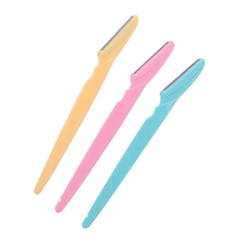 3 pcs/1PC Eyebrow Trimmer Face Eyebrow Hair Shaver Remover Blade Razor Epilator Eyebrow Shaping Makeup Beauty Tools For Women