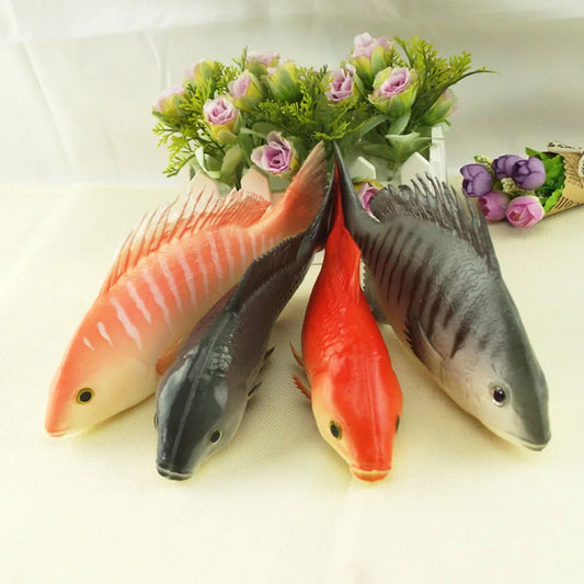 1pc Artificial Lifelike Fish Decor Aquarium Decoration Artificial Model Prop Photography Prop Decor Kid's Toys Christmas Gift