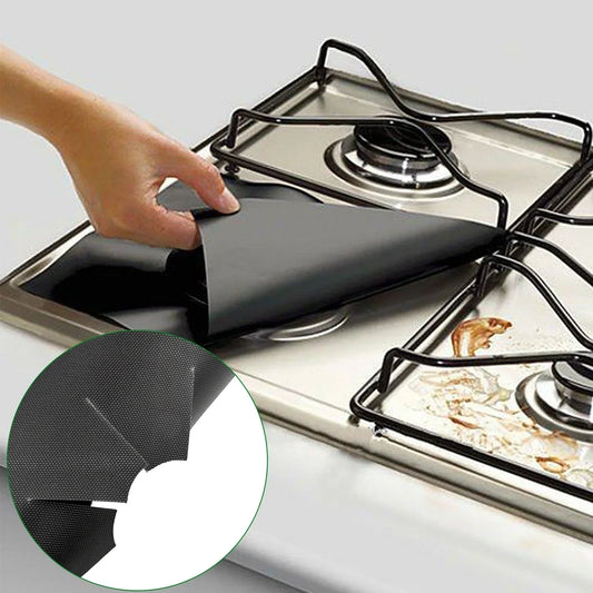 1/4PCS Gas Stove Protector Stovetop Burner Covers Kitchen Accessories Washable Mat Cooker Cover cooking stove cover