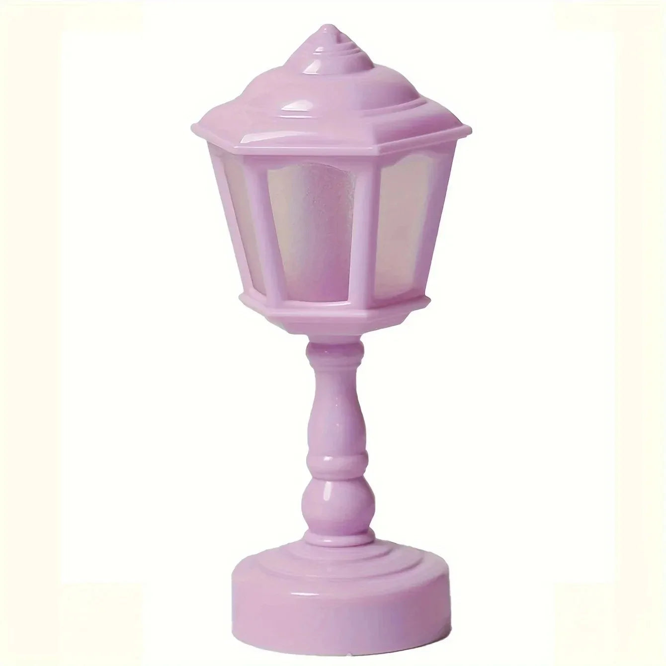 HOMEFISH Geometric Flower Bud Button Battery LED Table Lamps Desk Night For Bedroom Dining Touch Night Light