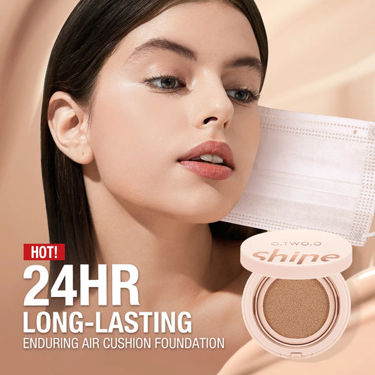 O.TWO.O Full Makeup Set 10pcs Cosmetics Kit Mascara Eyeliner Foundation BB Cream Air Cushion Concealer Lipstick Makeup for Women