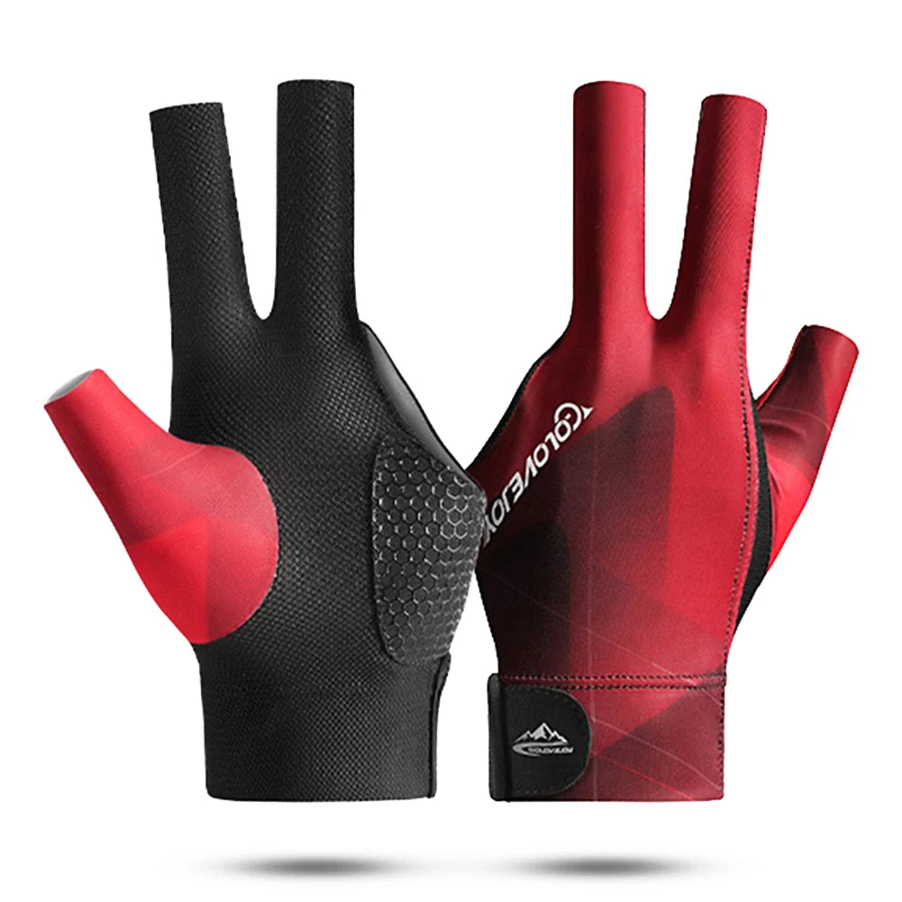 Wear-resistant Cue Sports Gloves Suitable for Snooker and Billiards Portable, Ideal for Amateur Training, Single Left-hand Glove