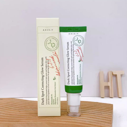 AXIS-Y Dark Spot Correcting Glow Serum Lightens Pigmentation Spots Facial Dark Spots Remover 5% Niacinamide Essence Skin Care