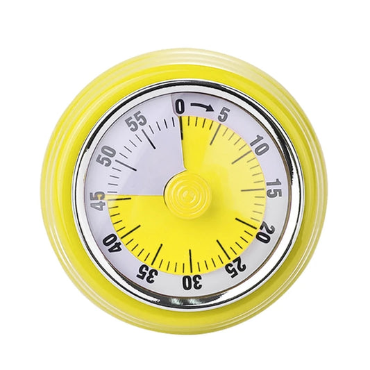 Mechanical Visual Timer Small Magnetic Kitchen Countdown Timer with Loud Alarm for Kids and Adults Baking Cooking F21 22