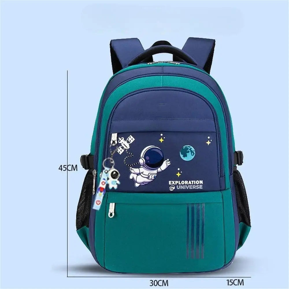 Astronaut Backpack for Boys and Girls Teens Large Capacity School Bag for Students Lightweight Breathable School Bag