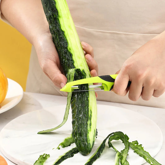 Anti Slip Handle Peeler, Peeler, Magic Tool, Melon, Potato, Fruit, Scraper, Kitchen Vegetable Tool Accessories