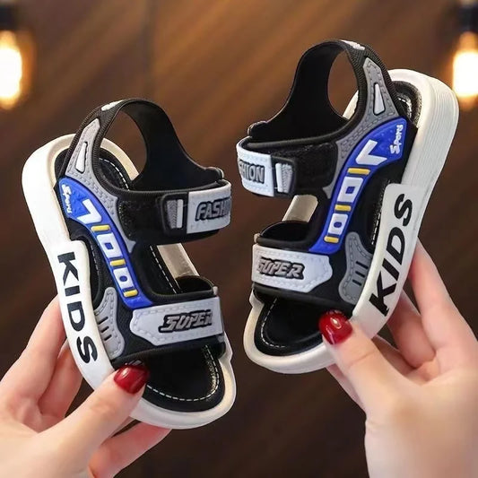 Children Sport Sandals Summer for Boys Girls Casual Beach Shoe Comfortable Soft Sole Kids Shoes Fashion Non-slip Slippers