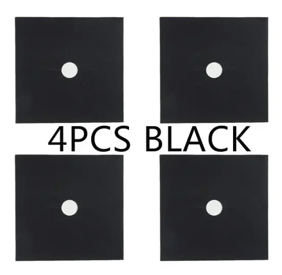 1/4PCS Gas Stove Protector Stovetop Burner Covers Kitchen Accessories Washable Mat Cooker Cover cooking stove cover