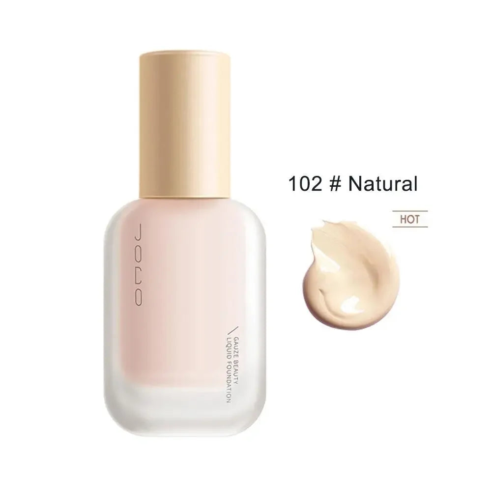 UODO Liquid Foundation High Coverage Makeup Base Lasting Concealer BB Cream Foundation Makeup Waterproof Foundation FemaleMakeup