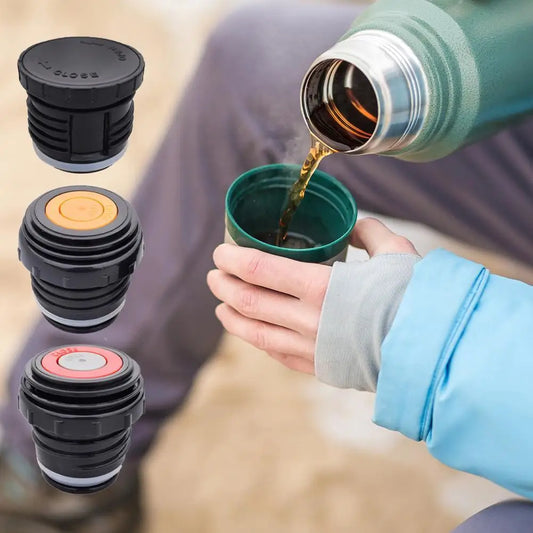 4.5/5.2CM Vacuum Flask Lid for thermos Stopper Bottle Cap Travel Cup Bottle Cap Cover for thermos Cup Export Bottle J6A2