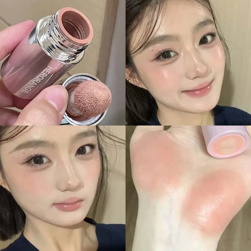 Gentle Korean Liquid Powder Blusher Faceplate Waterproof Facial Shadow Highlight Nose Lasting Brightening Rouge Student Girl