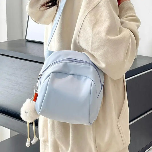 Large Capacity Shoulder Crossbody Bag For Women Lightweight Waterproof Canvas Bags Fashion Shell Bags