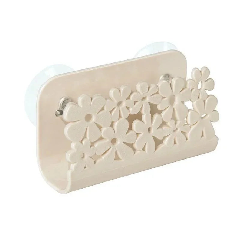 Dish Cloths Rack Sponge Holder Clip Rag Storage Rack Kitchen Bathroom Gadget