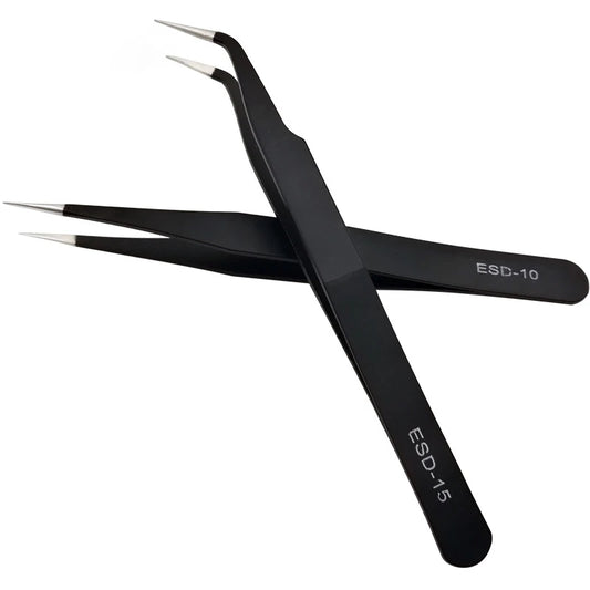 Eyelash extension tweezers beauty makeup tools for lashes building matte eye lashes tweezers false eyelashes tools