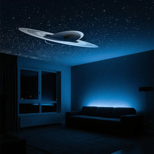 New Atmosphere Projection Home Car Ambient Light Large Range Projection Romantic Atmosphere Lamp Multiple Scenes USB Plug & Play