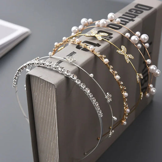 2024 New Fashion Multiple Styles Luxurious All-match Rhinestones Hairbands Headband for Women Girl Hair Accessories Headwear