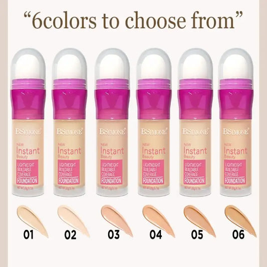 1Pc BSIMONE Matte Liquid Foundation Sponge Applicator – Oil-Control, Long-Lasting, Waterproof BB Cream For Brightening