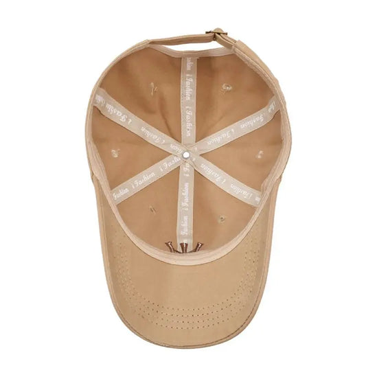 Four-Season Unisex Baseball Cap Lettering Soft Top Sunscreen Hat for Men And Women Face Slimming Hat Fashionable Bucket Hat