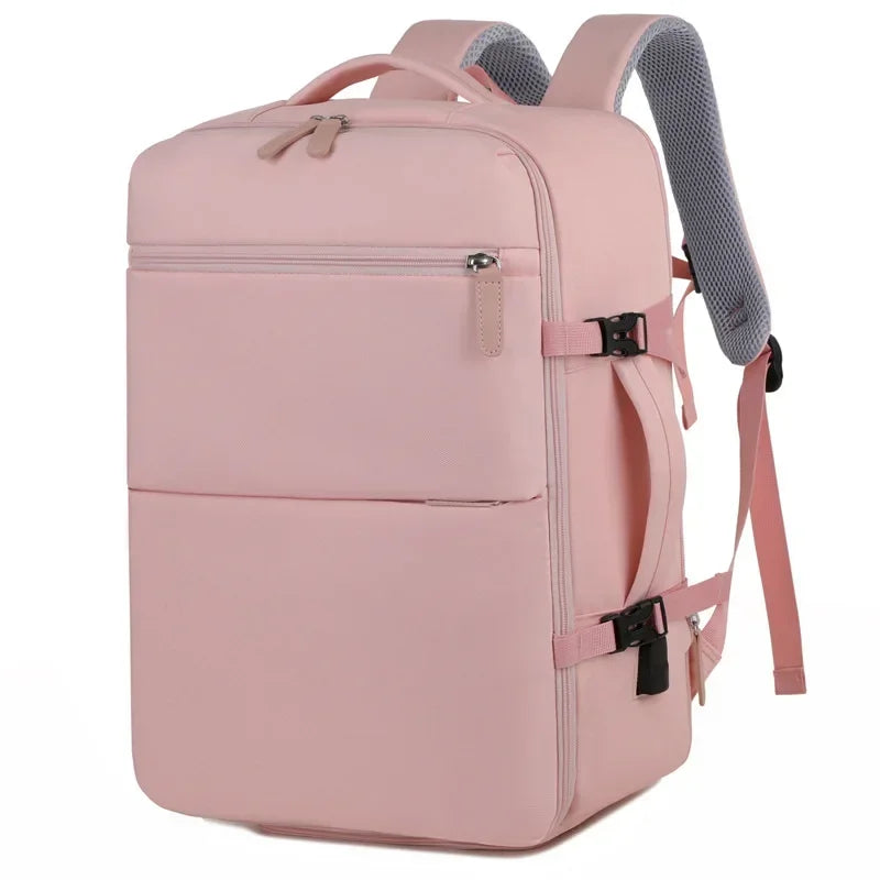 USB Mommy Diaper Bags Laptop Bag Large Capacity Baby Care Mummy Backpack Multi-Function Waterproof Outdoor Bag with Shoe Storage