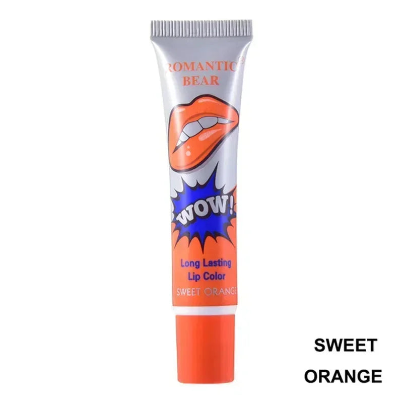 Waterproof Long Lasting Tear Lipstick Lip Gloss Amazing Peel Off Liquid Lipstick Women Sexy Makeup Tear Pull Lips Mask Cosmetics