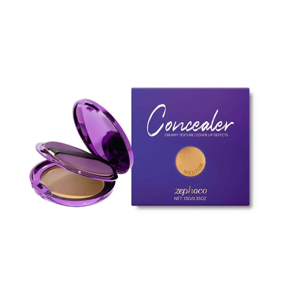 Soft Matte Cream Concealer Full Coverage Blemishes Wrinkles Tattoos Flawless Lasting Waterproof Sweatproof Cushion Foundation 