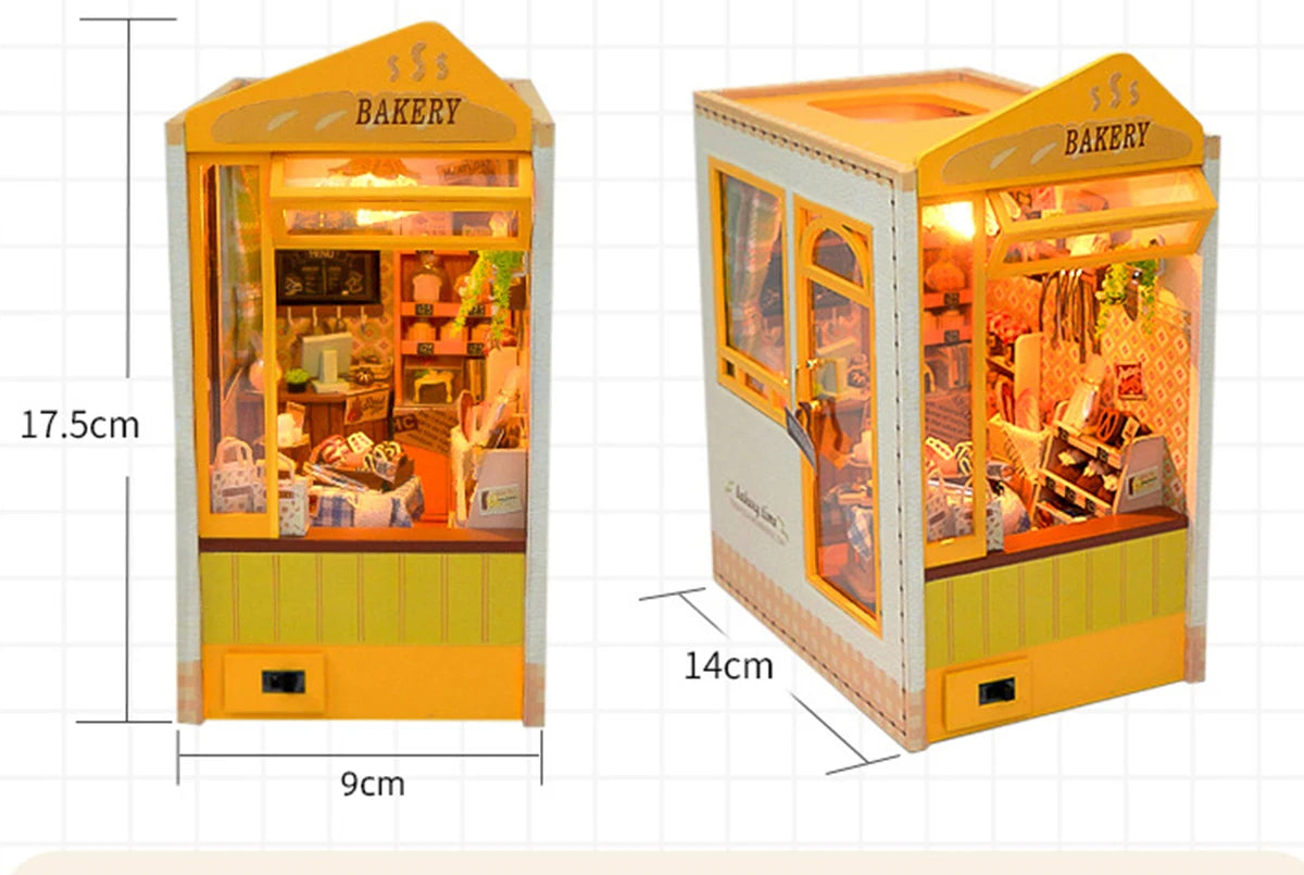Diy Ball doll house Miniature house kit Case Dream Bottle Series Assembly Model Handmade Toys Creative Birthday Gift Dollhouse