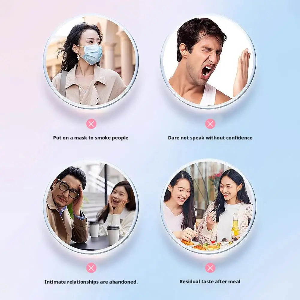 20ML Oral Freshening Spray Natural Fruity Flavor Oral Care Spray Portable Long-lasting Remove Oral Odor For Smoker Освежитель Дл