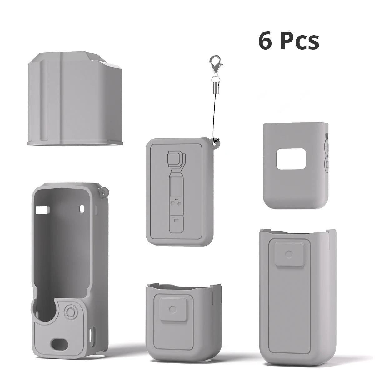 Silicone Case for DJI OSMO Pocket 3 Protective Cover Pocket3 dji Accessories Quality Material case for Osmo Pocket 3