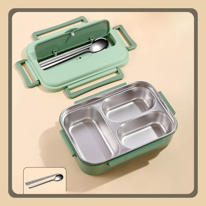 New 316L stainless steel lunch box for kids, insulated, portable, bento lunch box, large-capacity food container