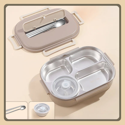 New 316L stainless steel lunch box for kids, insulated, portable, bento lunch box, large-capacity food container
