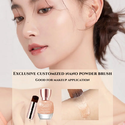 KAN Bubble Foundation with Luminous Hold, 12 hours of makeup retention.