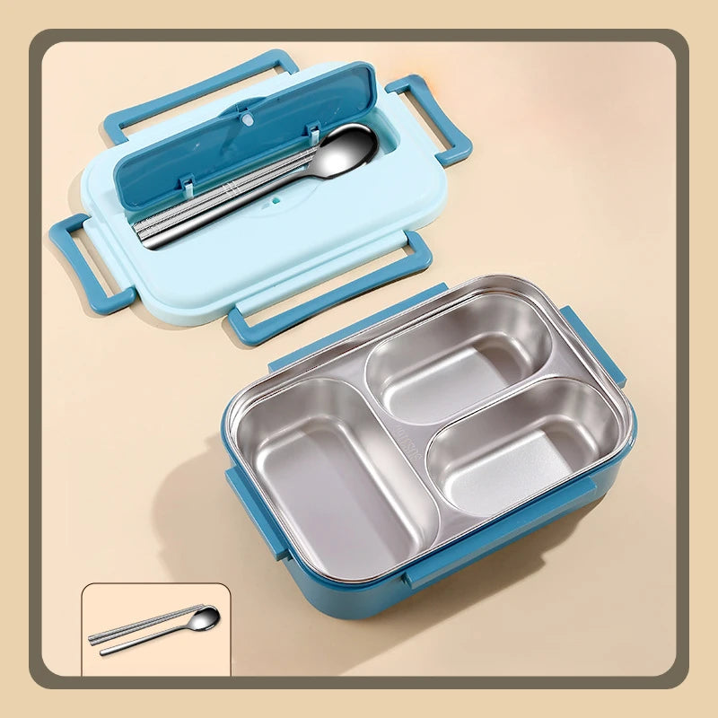 New 316L stainless steel lunch box for kids, insulated, portable, bento lunch box, large-capacity food container