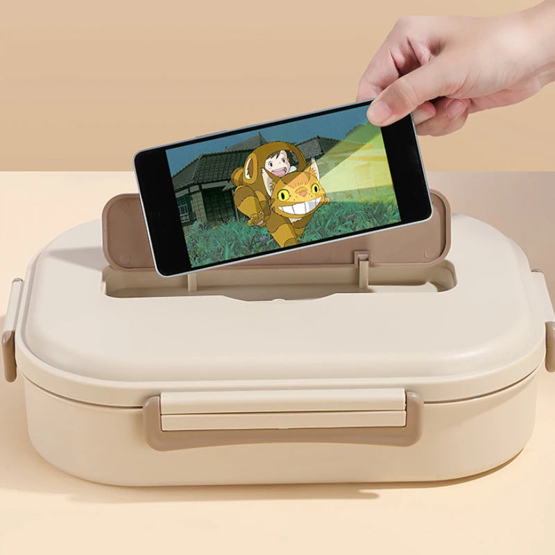 New 316L stainless steel lunch box for kids, insulated, portable, bento lunch box, large-capacity food container