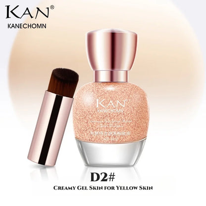 KAN Bubble Foundation with Luminous Hold, 12 hours of makeup retention.