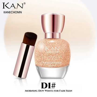 KAN Bubble Foundation with Luminous Hold, 12 hours of makeup retention.