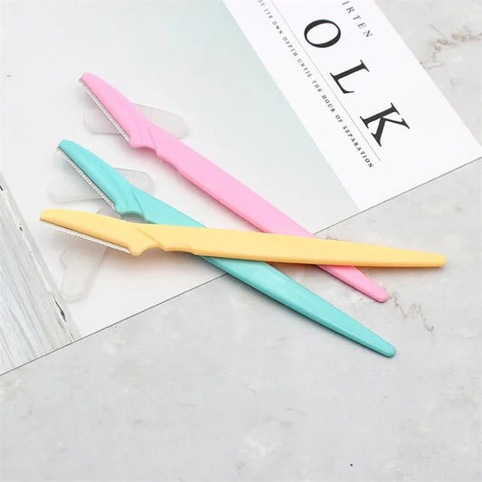 3 pcs/1PC Eyebrow Trimmer Face Eyebrow Hair Shaver Remover Blade Razor Epilator Eyebrow Shaping Makeup Beauty Tools For Women