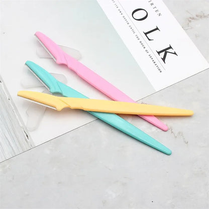 3 pcs/1PC Eyebrow Trimmer Face Eyebrow Hair Shaver Remover Blade Razor Epilator Eyebrow Shaping Makeup Beauty Tools For Women