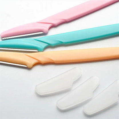 3 pcs/1PC Eyebrow Trimmer Face Eyebrow Hair Shaver Remover Blade Razor Epilator Eyebrow Shaping Makeup Beauty Tools For Women
