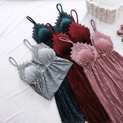 Women's Pajama Set 4Pcs Velvet Sleepwear Robe Gowns Nightwear V-Neck Sexy Pijamas Ladies Home Suit Nightgown Bride Bathrobe Gown