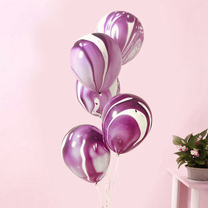 10/20/30pcs 12inch Christmas Marble Agate Latex Balloon Wedding Supplies Happy Birthday Party Kid Toy Baby Shower Globos selling