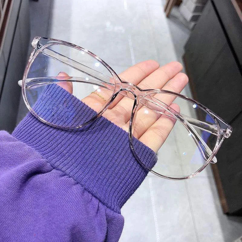 High-quality cat eye frame glasses Myopia Glasses Women Men Nearsighted Eyewear Anti blue light Glasses with Diopters Minus -1.0