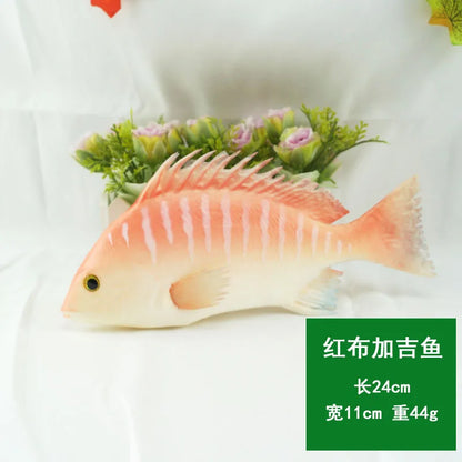 1pc Artificial Lifelike Fish Decor Aquarium Decoration Artificial Model Prop Photography Prop Decor Kid's Toys Christmas Gift