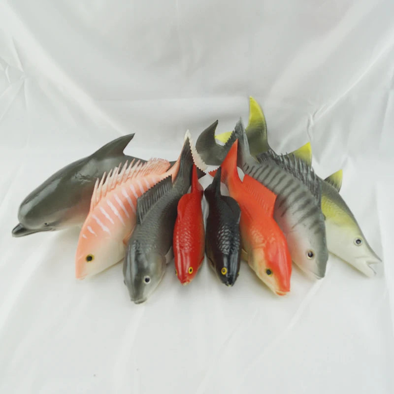 1pc Artificial Lifelike Fish Decor Aquarium Decoration Artificial Model Prop Photography Prop Decor Kid's Toys Christmas Gift