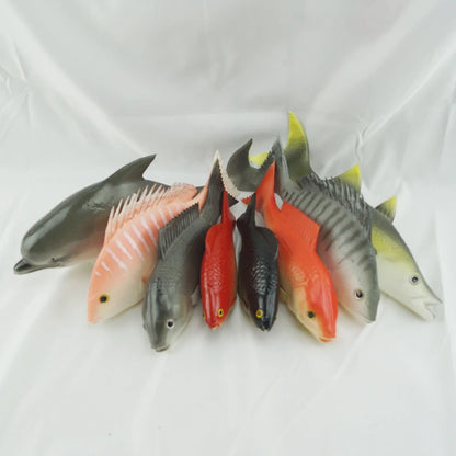 1pc Artificial Lifelike Fish Decor Aquarium Decoration Artificial Model Prop Photography Prop Decor Kid's Toys Christmas Gift