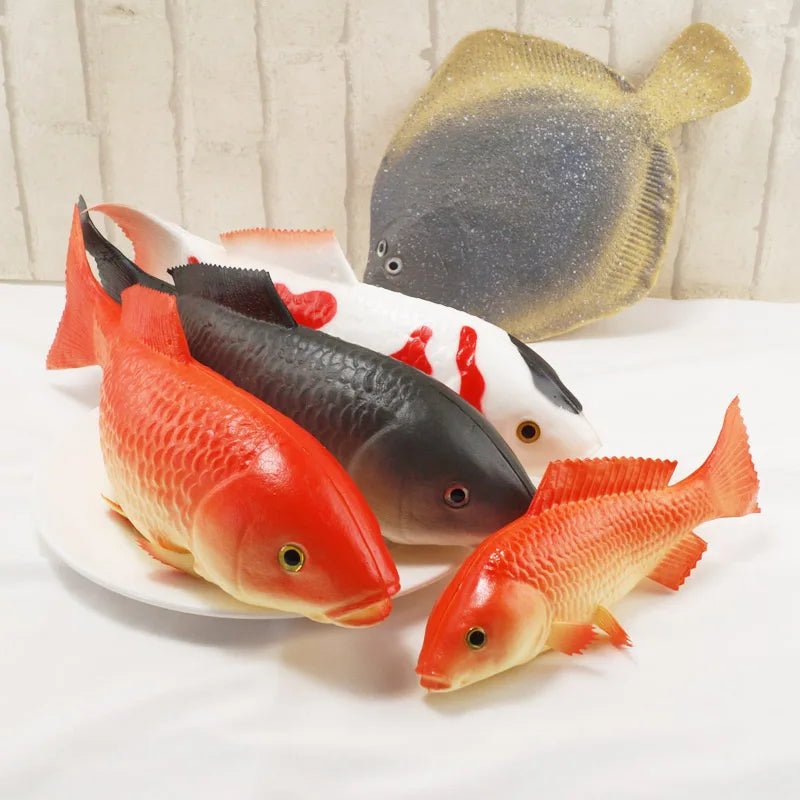 1pc Artificial Lifelike Fish Decor Aquarium Decoration Artificial Model Prop Photography Prop Decor Kid's Toys Christmas Gift