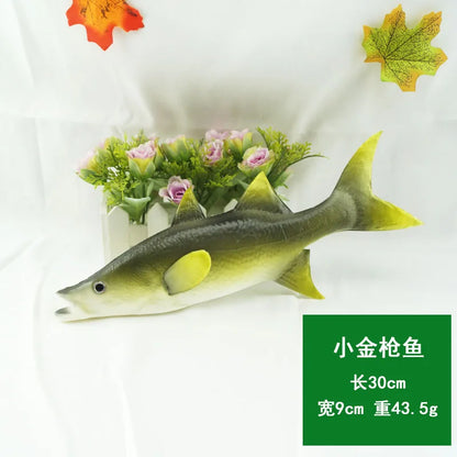 1pc Artificial Lifelike Fish Decor Aquarium Decoration Artificial Model Prop Photography Prop Decor Kid's Toys Christmas Gift