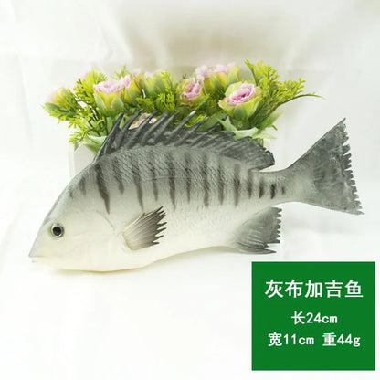1pc Artificial Lifelike Fish Decor Aquarium Decoration Artificial Model Prop Photography Prop Decor Kid's Toys Christmas Gift