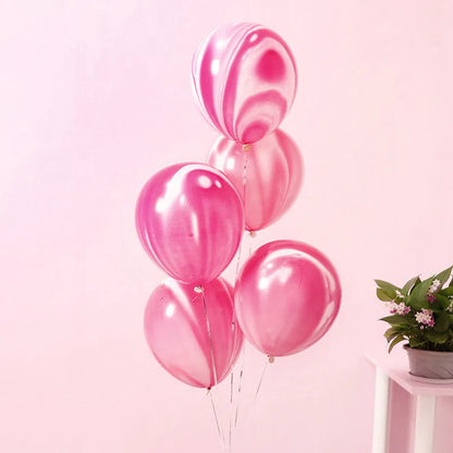 10/20/30pcs 12inch Christmas Marble Agate Latex Balloon Wedding Supplies Happy Birthday Party Kid Toy Baby Shower Globos selling